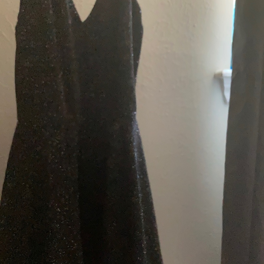 Black hoco dress